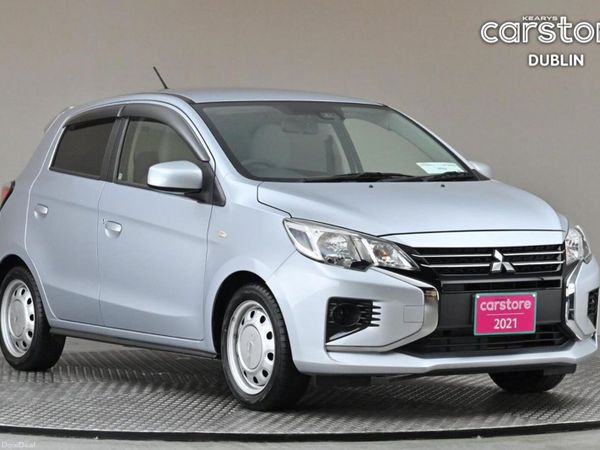 Mitsubishi Mirage Hatchback, Petrol, 2021, Silver