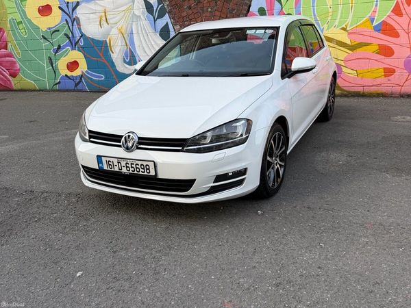 Volkswagen Golf Hatchback, Petrol, 2016, White