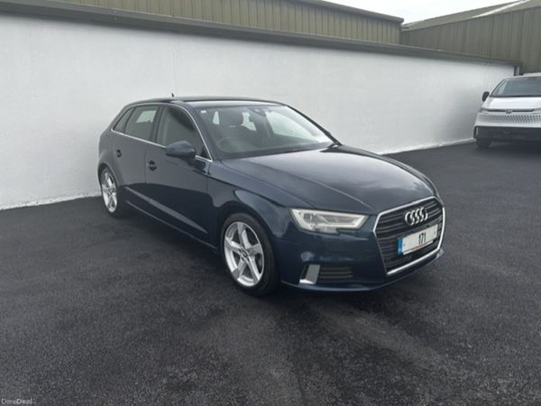 Audi A3 Hatchback, Petrol, 2017, Blue