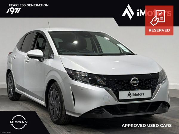 Nissan Note Hatchback, Petrol Hybrid, 2022, Silver
