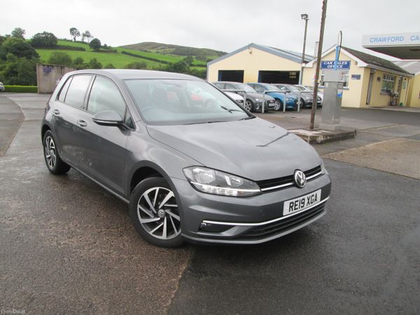 Volkswagen Golf Hatchback, Diesel, 2019, Grey