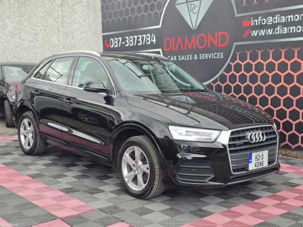 Audi Q3 SUV, Petrol, 2015, Black
