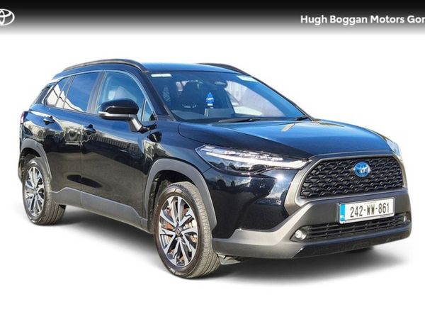 Toyota Corolla Cross SUV, Petrol Hybrid, 2024, Black