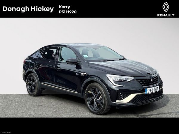 Renault Arkana SUV, Petrol, 2023, Black