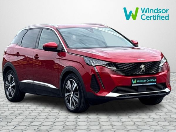 Peugeot 3008 MPV, Petrol Plug-in Hybrid, 2021, Red