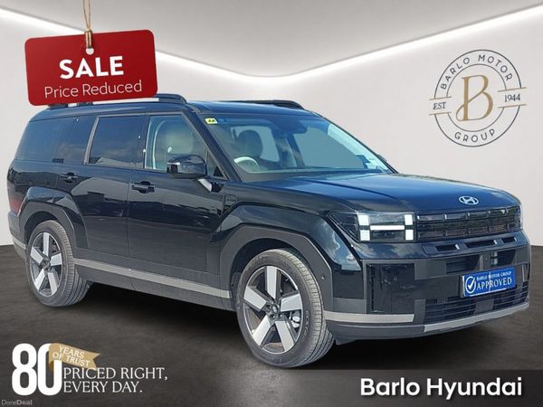 Hyundai Santa Fe SUV, Petrol Plug-in Hybrid, 2026, Black