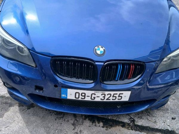 BMW 5-Series Saloon, Diesel, 2009, Blue