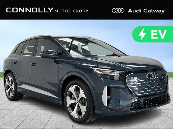 Audi Q4 e-tron SUV, Electric, 2026, Blue