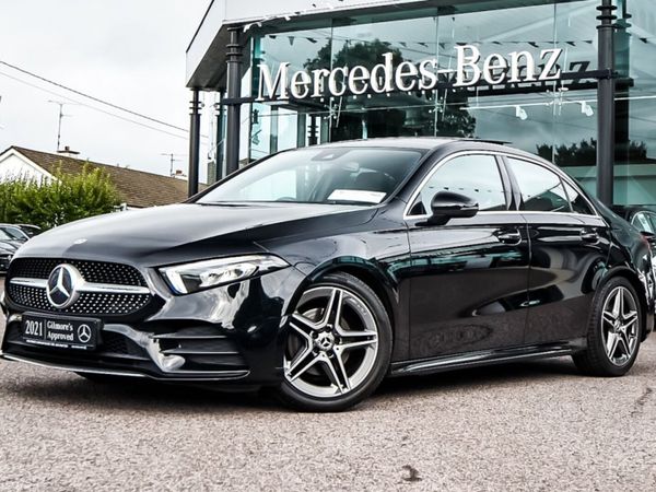 Mercedes-Benz A-Class Saloon, Petrol, 2021, Black