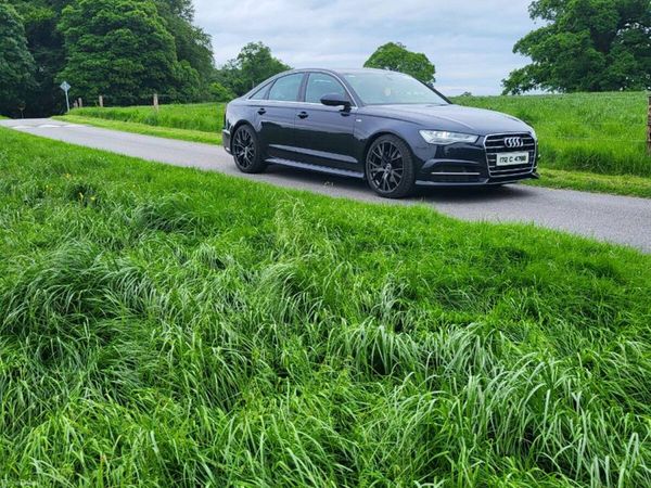 Audi A6 Saloon, Diesel, 2017, Blue