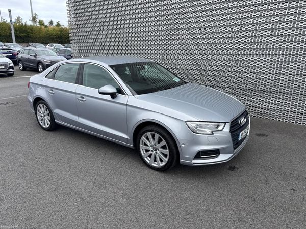 Audi A3 Saloon, Petrol, 2018, Silver