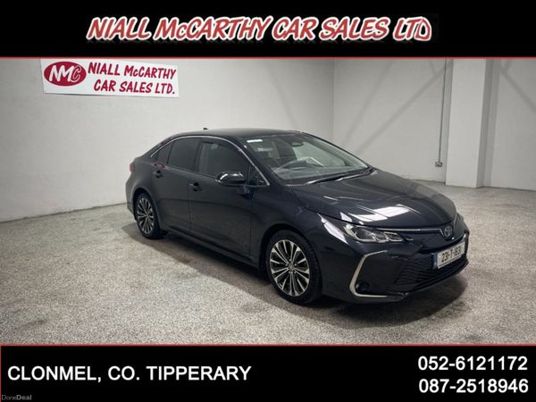 Toyota Corolla Saloon, Petrol Hybrid, 2023, Black