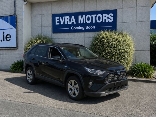 Toyota RAV4 SUV, Petrol Hybrid, 2019, Black