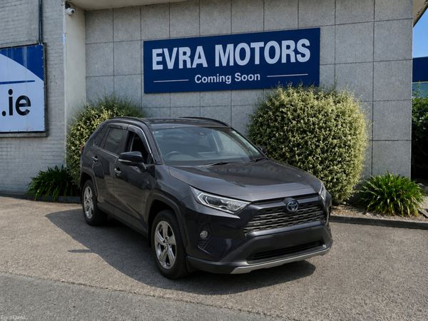 Toyota RAV4 SUV, Petrol Hybrid, 2021, Grey