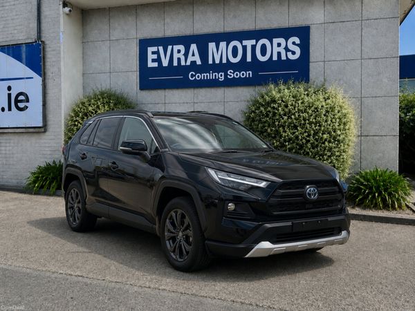 Toyota RAV4 SUV, Petrol Hybrid, 2022, Black