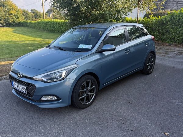 Hyundai i20 Hatchback, Petrol, 2017, Blue