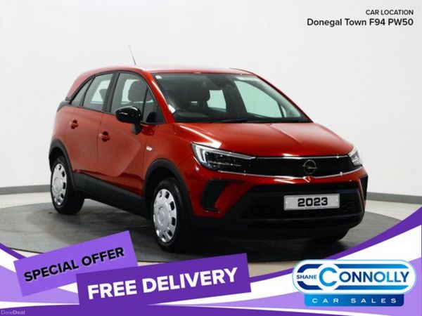 Opel Crossland X SUV, Petrol, 2023, Red