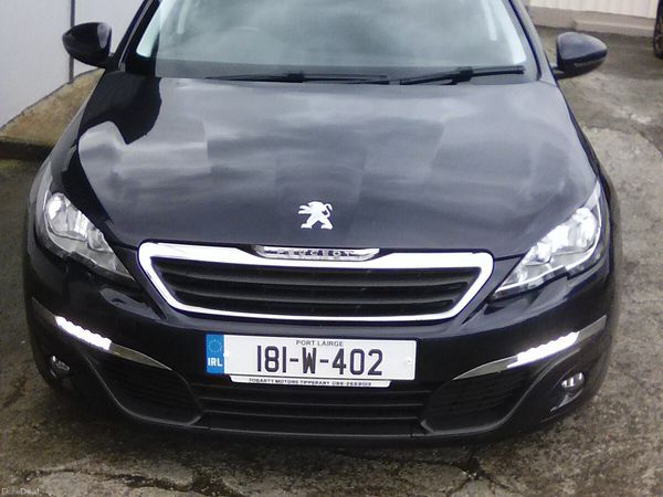 Peugeot 308 Hatchback, Diesel, 2018, Blue