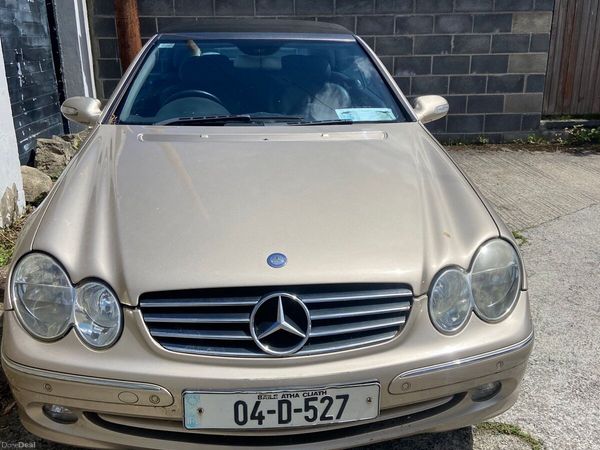Mercedes-Benz CLK Convertible, Petrol, 2004, Beige
