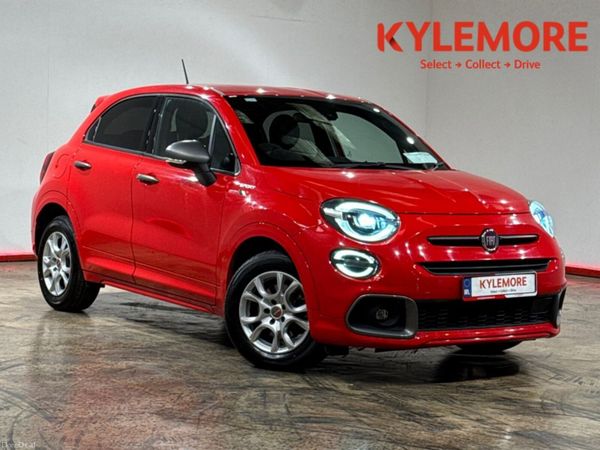 Fiat 500X Hatchback, Petrol, 2020, Red