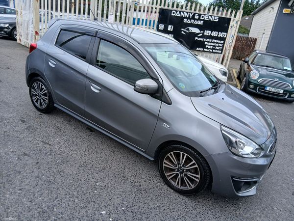 Mitsubishi Mirage Hatchback, Petrol, 2016, Grey
