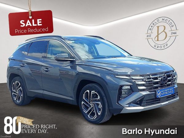 Hyundai Tucson SUV, Petrol Plug-in Hybrid, 2026, Grey
