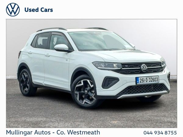 Volkswagen T-Cross Hatchback, Petrol, 2025, White