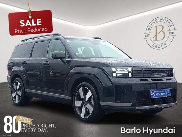 Hyundai Santa Fe SUV, Petrol Plug-in Hybrid, 2026, Black