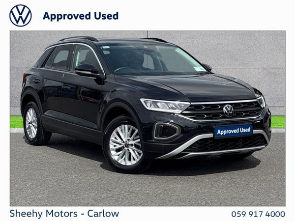 Volkswagen T-Roc SUV, Petrol, 2023, Black