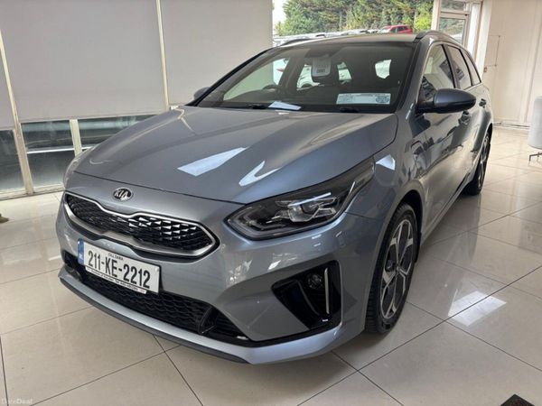 Kia Ceed Estate, Petrol Plug-in Hybrid, 2021, Silver