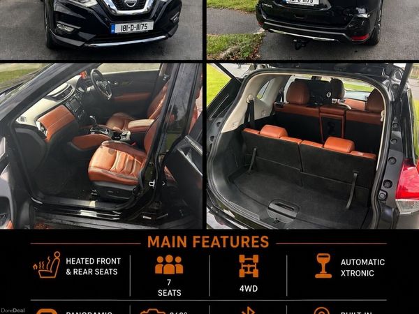 Nissan X-Trail SUV, Diesel, 2018, Black