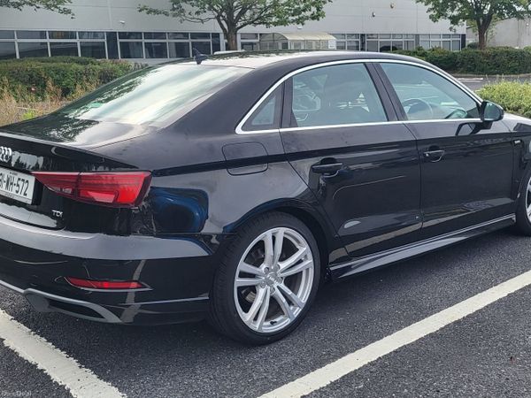 Audi A3 Saloon, Diesel, 2018, Black