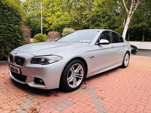 BMW 5-Series Saloon, Diesel, 2014, Silver