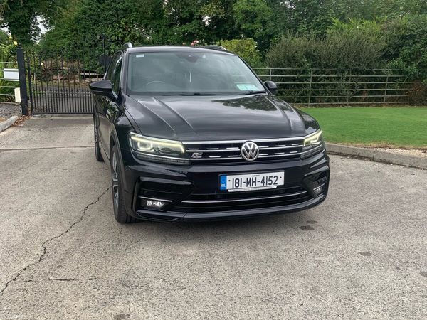 Volkswagen Tiguan SUV, Diesel, 2018, Black