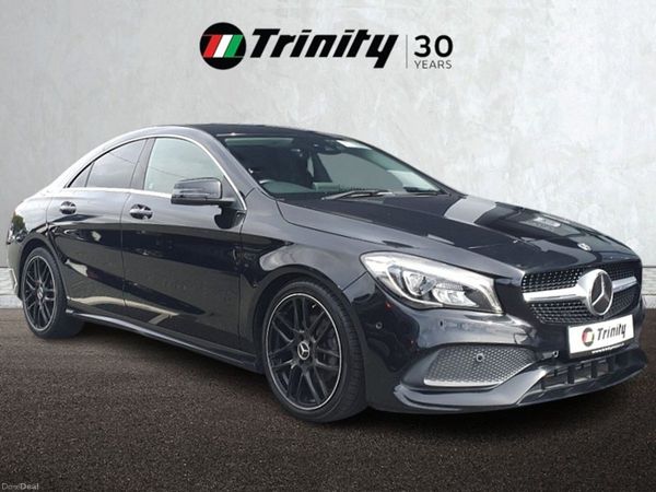 Mercedes-Benz CLA Coupe, Petrol, 2018, Black