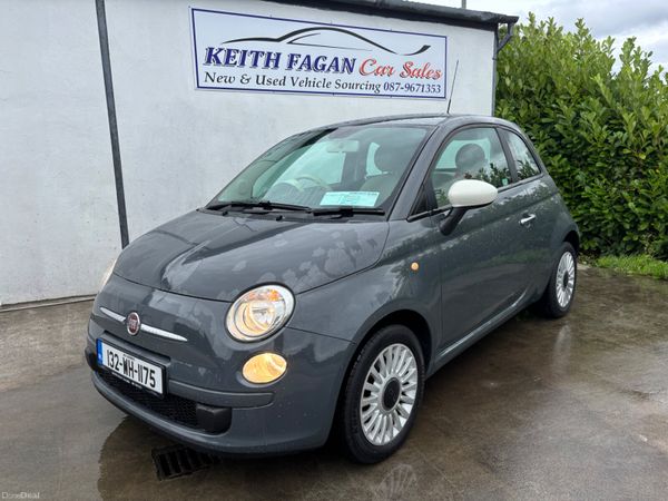 Fiat 500 Hatchback, Petrol, 2013, Grey