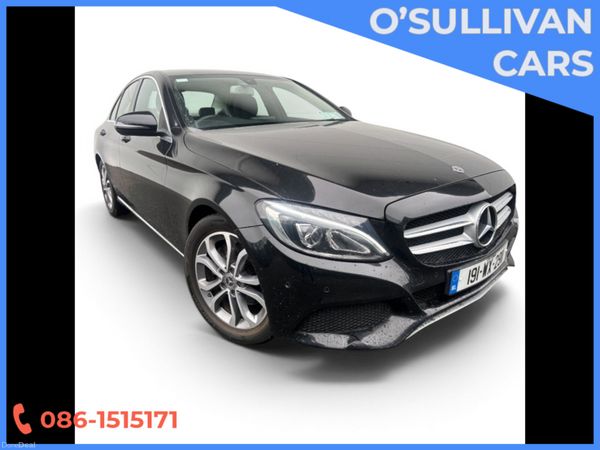 Mercedes-Benz C-Class Saloon, Diesel, 2019, Black