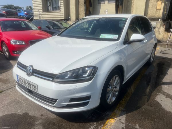 Volkswagen Golf Hatchback, Petrol, 2015, White
