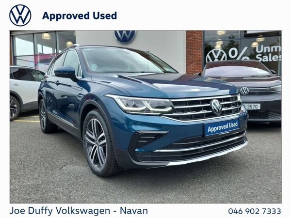 Volkswagen Tiguan SUV, Diesel, 2021, Blue
