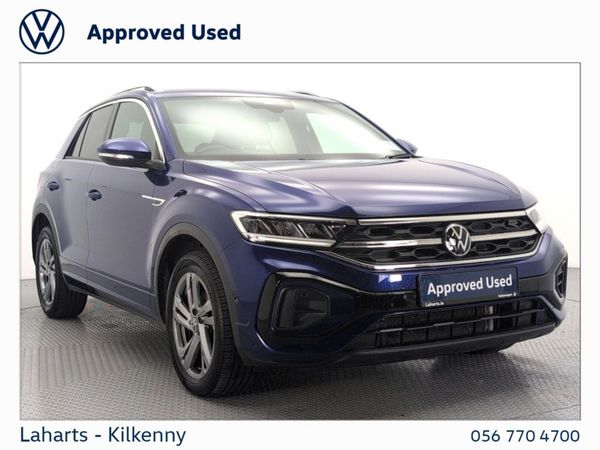 Volkswagen T-Roc SUV, Petrol, 2023, Blue