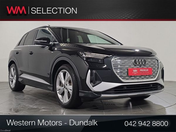 Audi Q4 e-tron SUV, Electric, 2025, Black