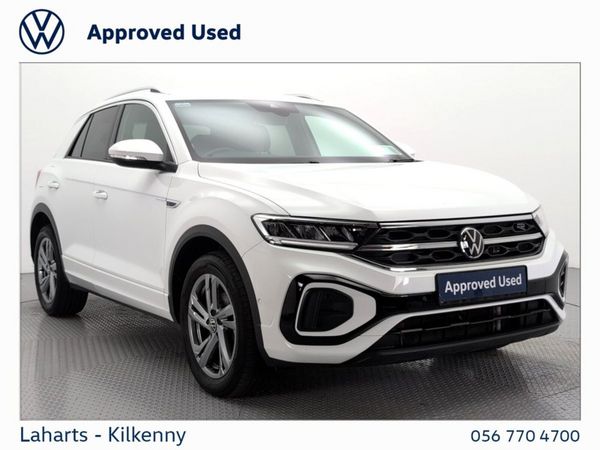 Volkswagen T-Roc SUV, Petrol, 2023, White