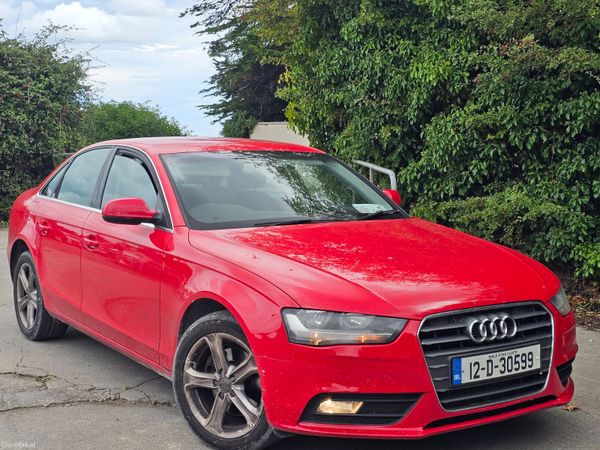 Audi A4 Saloon, Diesel, 2012, Red