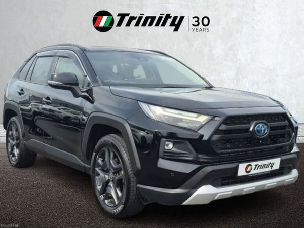Toyota RAV4 SUV, Petrol Hybrid, 2023, Black