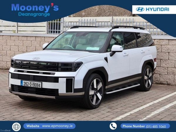 Hyundai Santa Fe SUV, Petrol Plug-in Hybrid, 2026, White