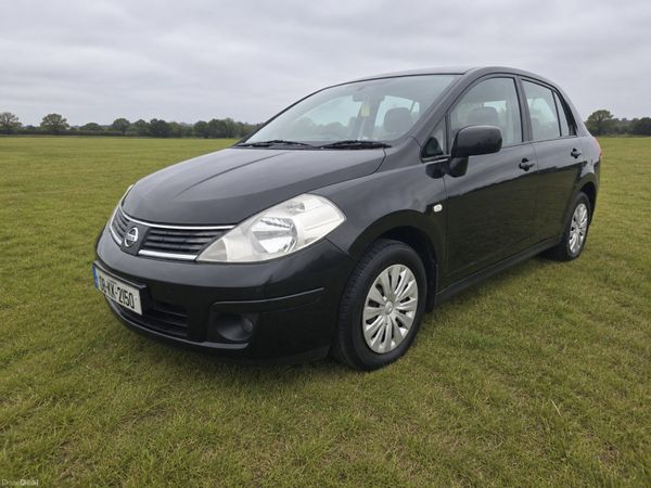 Nissan Tiida Saloon, Petrol, 2008, Black