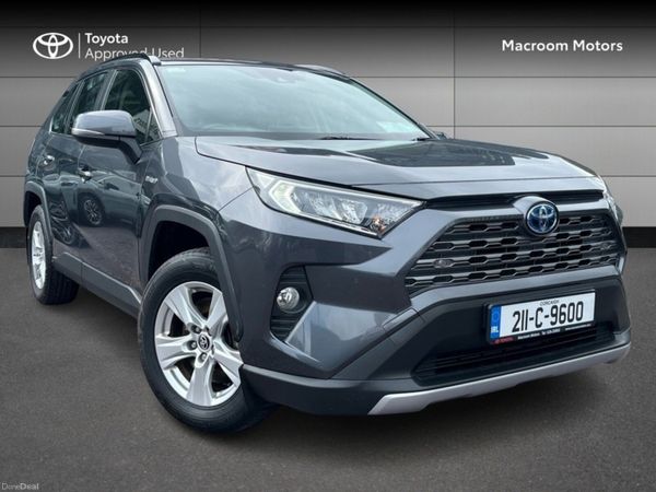 Toyota RAV4 SUV, Petrol Hybrid, 2021, Grey
