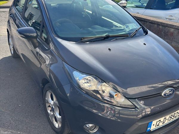 Ford Fiesta Hatchback, Petrol, 2012, Blue