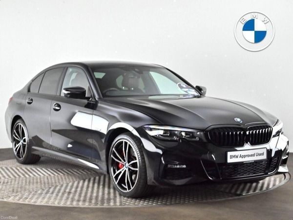 BMW 3-Series Saloon, Petrol Plug-in Hybrid, 2022, Black