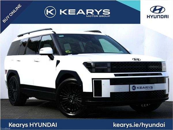 Hyundai Santa Fe SUV, Petrol Plug-in Hybrid, 2026, White